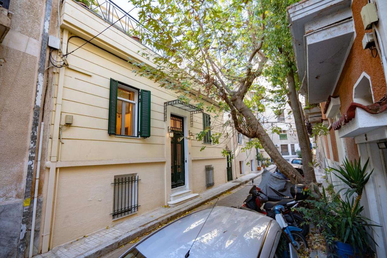 Acropolis Metro St.3 Bedrοοms 6 Persons Maisonette Athene Buitenkant foto