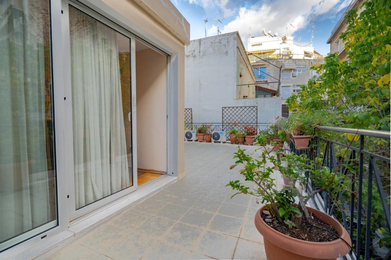 Acropolis Metro St.3 Bedrοοms 6 Persons Maisonette Athene Buitenkant foto